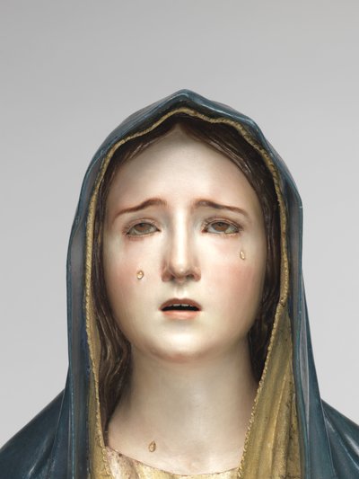 Maagd der Smarten Mater Dolorosa door Pedro de Mena