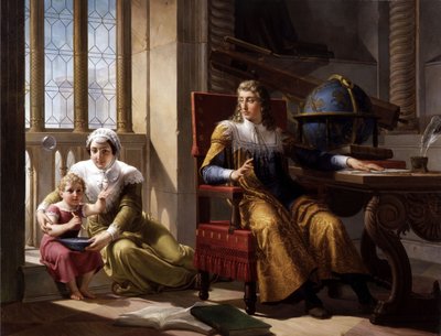 Newtons ontdekking van de breking van licht, 1827 door Pelagio Palagi