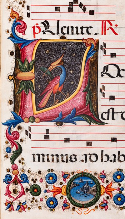 Piccolomini Bibliotheek: koorboek, cod. 5.E, ff. 63r met 