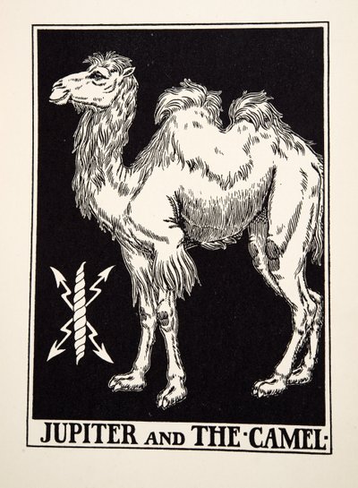 Jupiter en de kameel, uit Honderd fabels van Aesopus door Percy J. Billingshurst