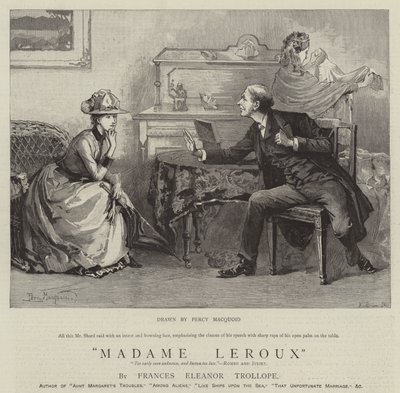 Madame Leroux door Percy Macquoid