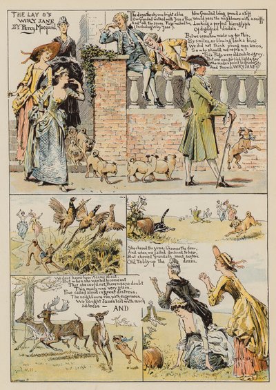Het Lied van Wiry Jane, door Percy Macquoid door Percy Macquoid