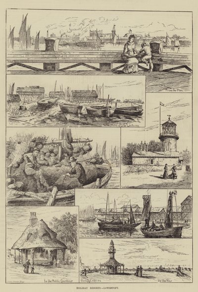 Vakantieoorden, Lowestoft door Percy Robert Craft