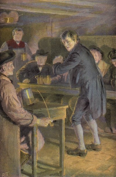 Illustratie voor Silas Marner door George Eliot door Percy Tarrant