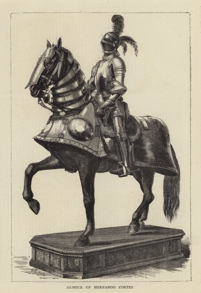 Pantser van Hernando Cortes door Percy William Justyne