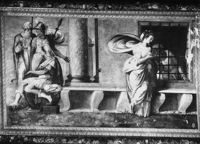 Romeinse Liefdadigheid door Perino del Vaga