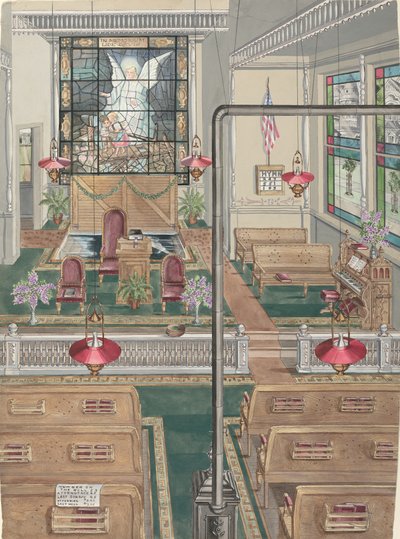 Baptistenkerk door Perkins Harnly