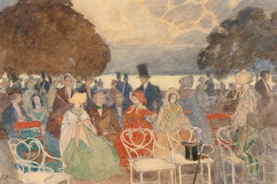 Een Tuinfeest door Peter Alexandrovich Nilus