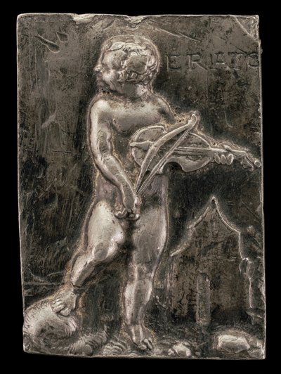 Een Putto die de Muze Erato Symboliseert, ca. 1540 door Peter Flötner