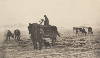Een Koude Ochtend, 1890-1891, gedrukt 1893 door Peter Henry Emerson