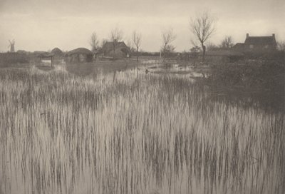 Een woeste kust,1886 (foto) door Peter Henry Emerson