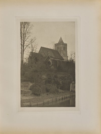 Amwell Kerk door Peter Henry Emerson