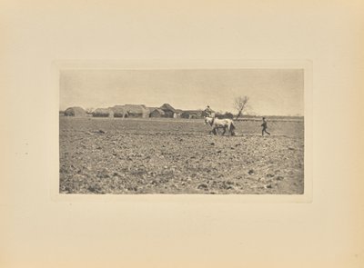 [Moerasboerderij in het vroege voorjaar] door Peter Henry Emerson