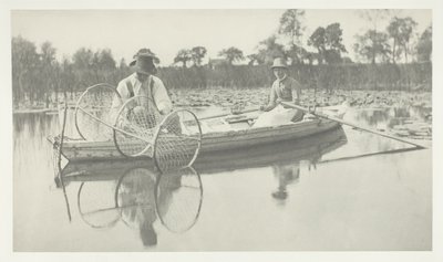 Het instellen van het boegnet door Peter Henry Emerson