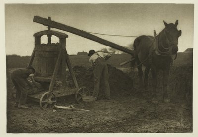 De Klei Molen (Norfolk) door Peter Henry Emerson