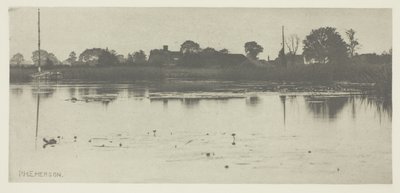 De rand van het meer door Peter Henry Emerson