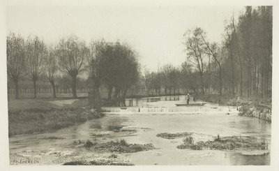 De jacht, Amwell Magna Visserij door Peter Henry Emerson
