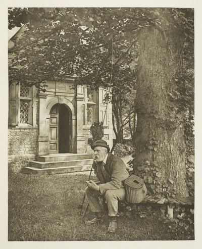 Het vissershuis van Walton en Cotton (De Doorgang) door Peter Henry Emerson