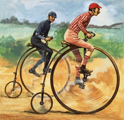 Er was eens... Fietsen door de eeuwen heen. De Hoge Bi door Peter Jackson