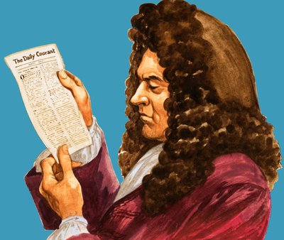 De Daily Courant lezen door Peter Jackson