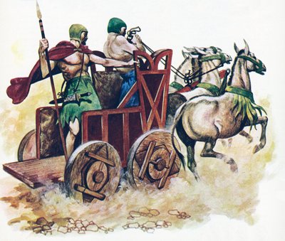 Soemerische strijdwagen door Peter Jackson