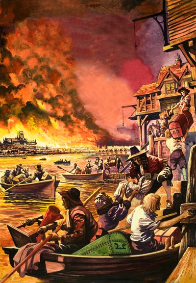De Grote Brand van Londen door Peter Jackson