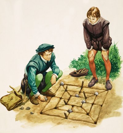 Het Wonderbaarlijke Verhaal van Groot-Brittannië: Op School in de Tudor Tijd door Peter Jackson