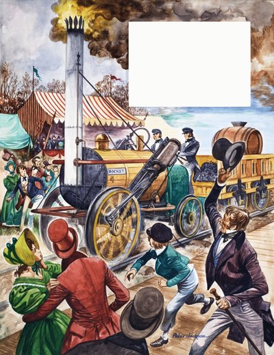 Toen ze jong waren: George Stephenson door Peter Jackson