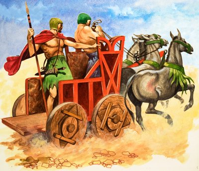 Houten-wielwagen door Peter Jackson