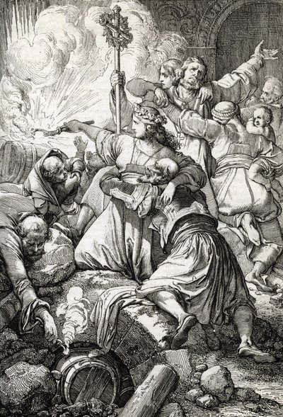 Griekse onafhankelijkheidsoorlog: de derde belegering van Missolonghi tussen het Ottomaanse Rijk en de Griekse rebellen, van 15 april 1825 tot 10 april 1826 door Peter Johann Nepomuck Geiger