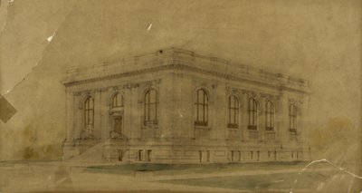 Colorado Springs Public Springs, Colorado, perspectief door Peter Joseph Weber