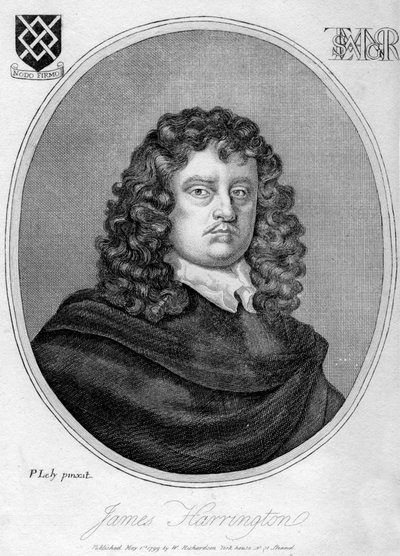 James Harrington 1611-1677, Engelse politieke theoreticus, 1799 door Peter Lely