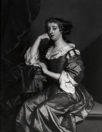 Portret van Lady Elizabeth Wriothesley, vrouw van de 11e graaf van Northumberland door Peter Lely