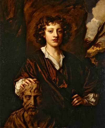 Portret van een jonge man door Peter Lely