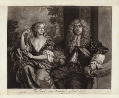 Portret van de hertog en hertogin van Lauderdale door Peter Lely