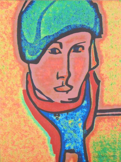 PORTRET VAN EEN DAME 1978-2018 door Peter McClure