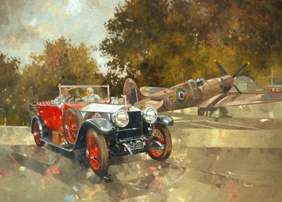 Geest en Spitfire door Peter Miller