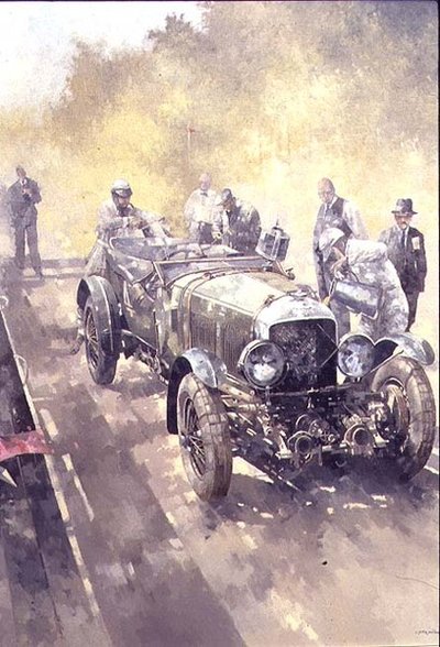 Pitstop in het Zonlicht door Peter Miller