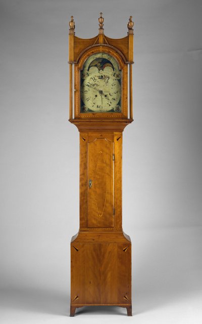 Staande klok, c.1815 door Peter Miller