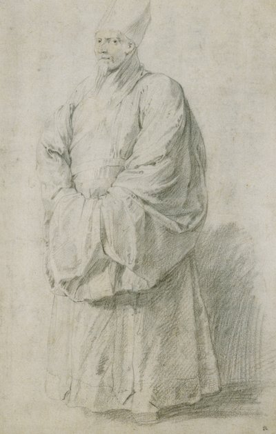 Een jezuïet-missionaris in Chinese kleding door Peter Paul Rubens