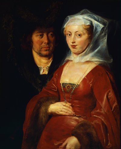 Ansegisus en St. Bega door Peter Paul Rubens