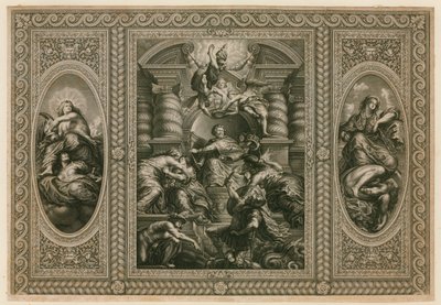 Plafond van het Bankethuis in Whitehall door Peter Paul Rubens