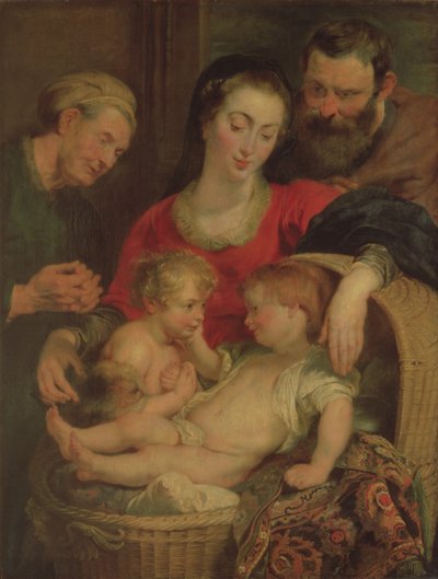 Heilige Familie van de Mand door Peter Paul Rubens