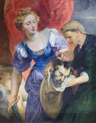 Judith en Holofernes door Peter Paul Rubens
