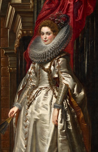 Marchesa Brigida Spinola Doria door Peter Paul Rubens