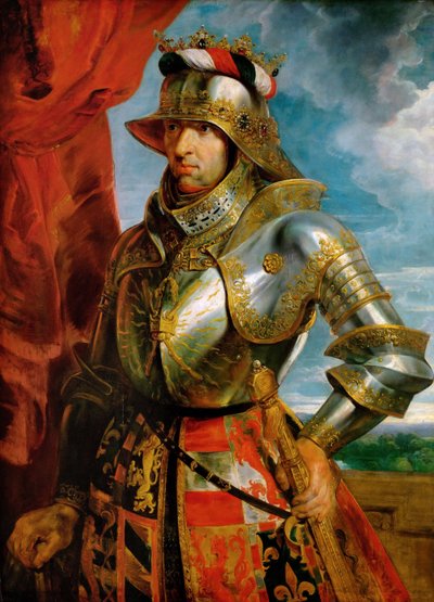 Portret van keizer Maximiliaan I door Peter Paul Rubens