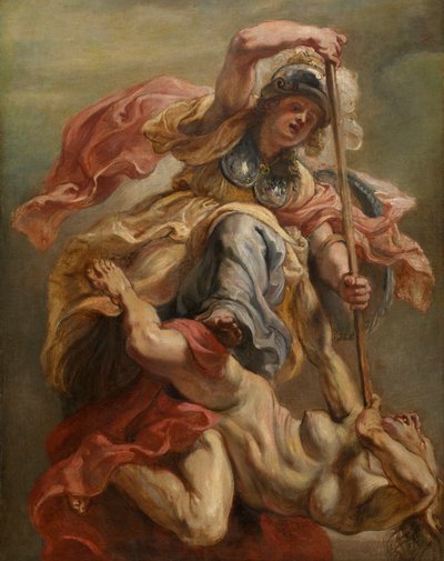 Minerva doodt Discord door Peter Paul Rubens