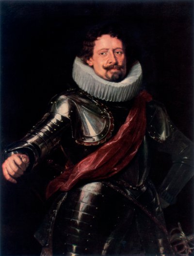 Portret van Don Diego Messia, Marques de Leganés door Peter Paul Rubens