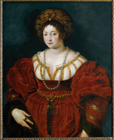 Portret van Isabella d