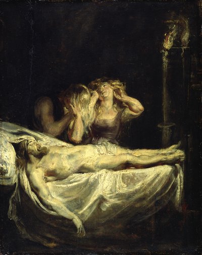 De klaagzang van Christus door Peter Paul Rubens